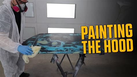 Easy Diy Hood Repair And Paint Job Amazing Results Youtube