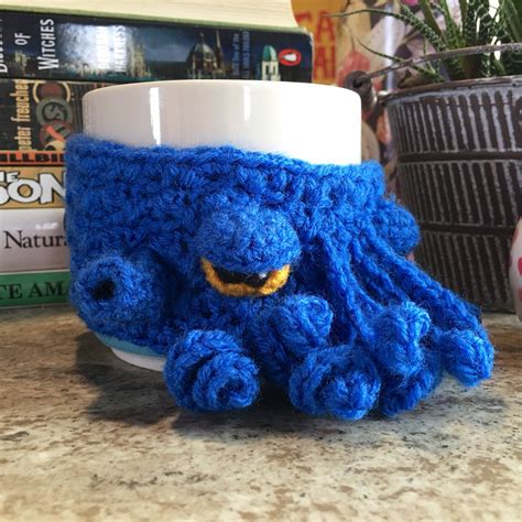 Cute Octopus Cup Cozyoctopus Mug Cozycrochet Coffee Etsy