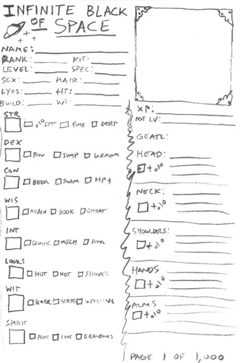 I thought before that a paper and a pen could be a good idea but i went ahead to write it, they were easy programs though, short ones. How To Make Your Own Pen And Paper RPG: Part 2 (Character Sheets)