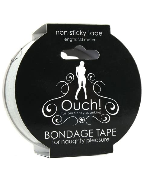 ouch bondage tape in black