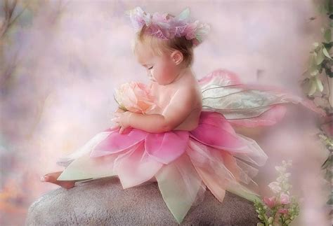 Cute Baby Fairies Wallpaper Photos Cantik