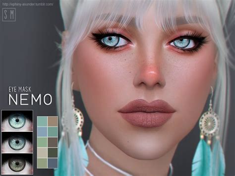 Nemo Eye Mask By Screaming Mustard At Tsr Sims 4 Updates