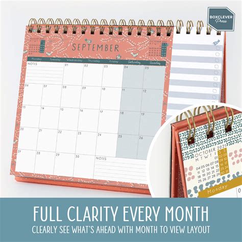 Buy Boxclever Press Everyday Desk Calendar 2021 Freestanding 2021