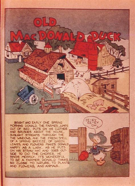 The Comic Book Catacombs Donald Duck In Old Macdonald Duck Dell