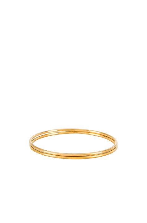 Casa Clara Leilani Bracelet Set In Gold Revolve