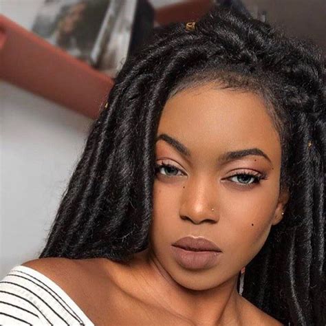 Faux Locs Hairstyles Pretty Hairstyles Girl Hairstyles Curly Hair