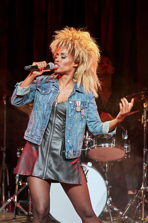 Known as the queen of rock 'n' roll. Nyassa Alberta is een voortreffelijke Tina Turner | Het Parool