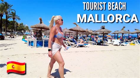 BEST MALLORCA BEACH MAGALUF TOURIST ATTRACTION YouTube