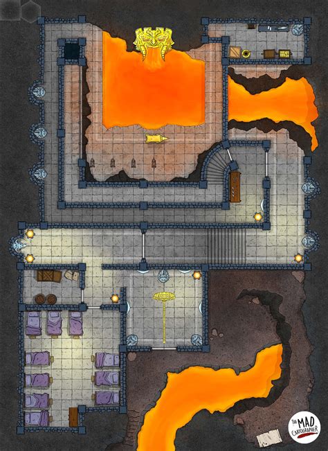 16x22 Forge Temple Temple To Purphoros Rdungeonmasters