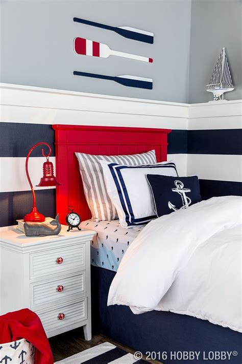 Your Favorite Little Sailor Will Love Anchoring Down In This Nautical