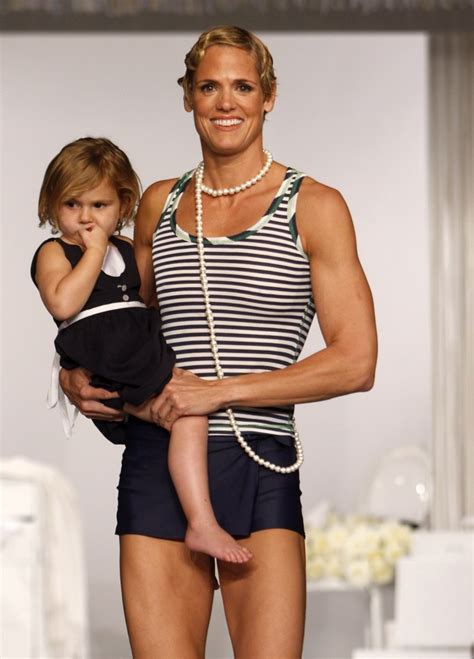 Olympian Dara Torres I Leave And Go To Dinner During Daughters Swim