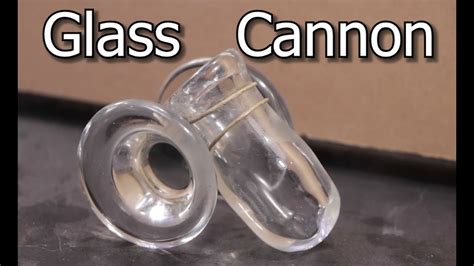 Glass Cannon Fires Part 2 Shooting Marbles Youtube