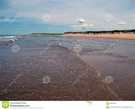 Greenwich Beach Pei Stock Image Image Of Prince Waves 95052399