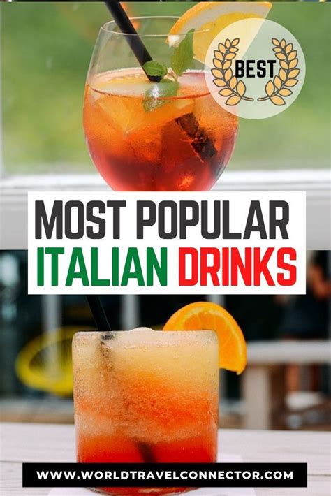 Best Italian Drinks And Beverages You Need To Try In Italy I
