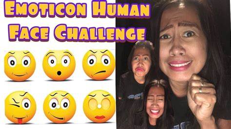 Emoticon Face Challenge Youtube
