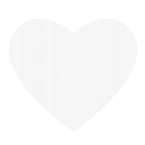 White Heart Black Pattern White Heart Png Download 650650 Free