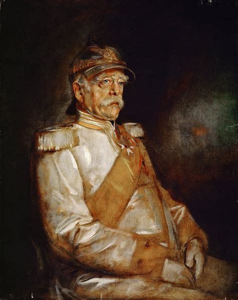 Portrait Of Otto Von Bismarck 1815 1898 By Lenbach Franz Von 1836