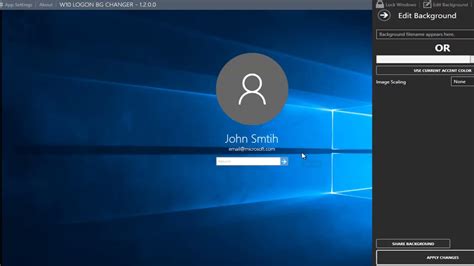 How To Change The Windows 10 Login Screen Background Images And