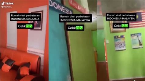 Viral Video Rumah Di Perbatasan Indonesia Malaysia Netizen Kk Nya Gimana
