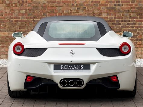 The authorized ferrari dealer charles hurst has a wide choice of new and preowned ferrari cars. 2015 Used Ferrari 458 Italia Dct | Bianco Italia