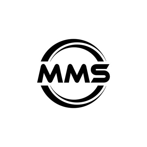 Mms Letter Logo Design In Illustration Vector Logo Calligraphy
