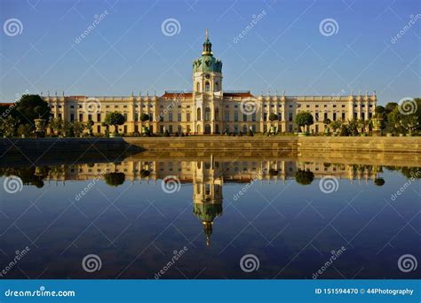Charlottenburg Palace The Largest Palace In Berlin Germany Stock