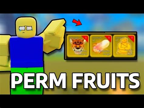 PERMANENT FRUIT Blox Fruits YouTube