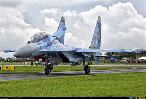 71 Ukraine Air Force Sukhoi Su 27 At Radom Sadków Photo Id