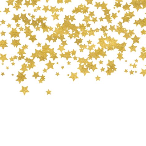 Gold Star Confetti Gold Star Confetti Gold Png Clipart Image And Psd