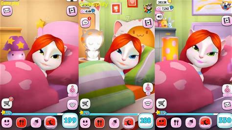 My Talking Angela Baby Vs Kid Vs Large Size Gameplay Make For Kid Youtube