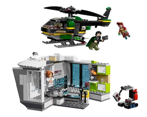 Lego Set 76007 1 Iron Man Malibu Mansion Attack 2013 Super Heroes