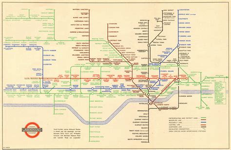 Fine Art Prints Art Middle Circle London Underground Tube Map Plan