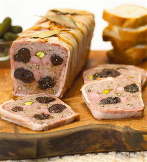 Country Style Pâté With Prunes And Pistachios Food Organic Recipes