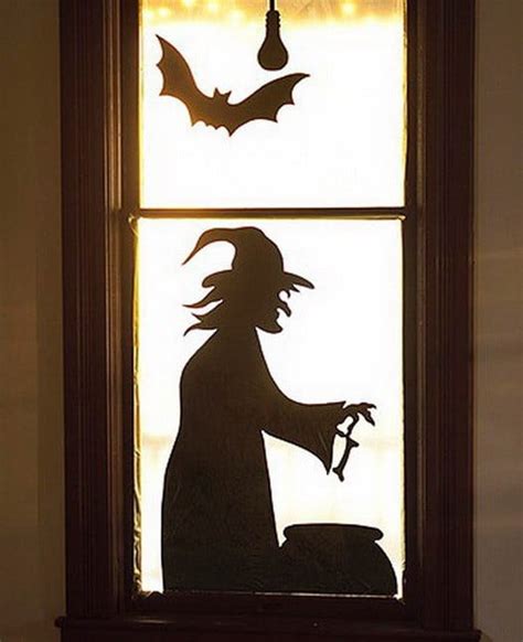 34 Scary Outdoor Halloween Decorations And Silhouette