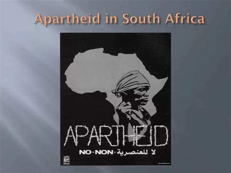 Ppt Apartheid In South Africa Powerpoint Presentation Free Download
