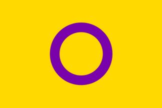 Brand original color codes, colors palette. Intersex flags