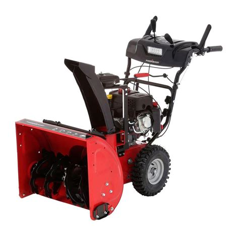 Powersmart 24 In 212cc 2 Stage Gas Snow Blower With