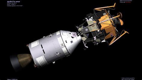 Apollo 11 Transposition And Docking With Lunar Module July 16