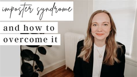 imposter syndrome and how to overcome it how to build confidence and eliminate self doubt