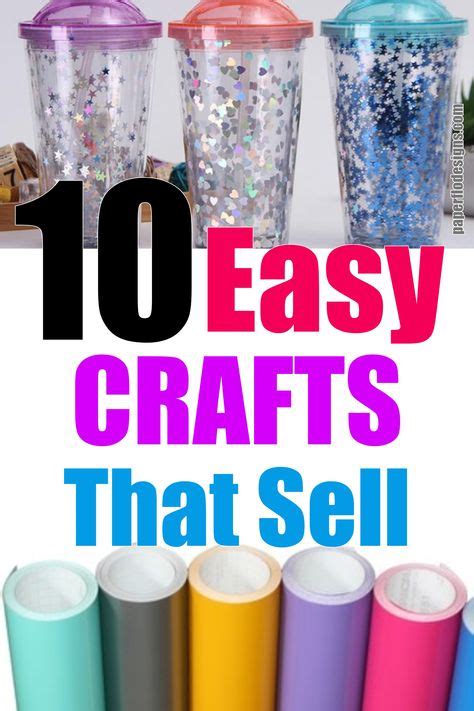 10 Most Profitable Crafts To Sell Money Making Crafts Easy Crafts
