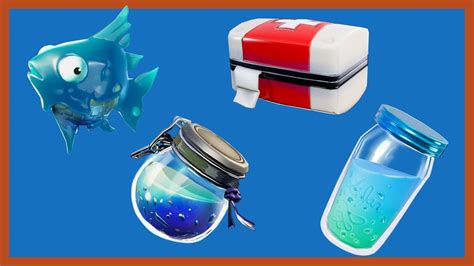 Fortnite Chapter 2 Season 2 Challenge Throw Different Shield Items