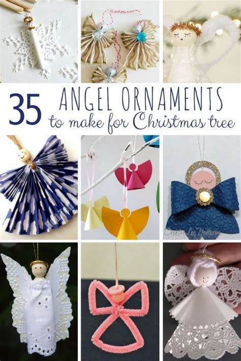 Diy Angel Ornaments Red Ted Art Kids Crafts