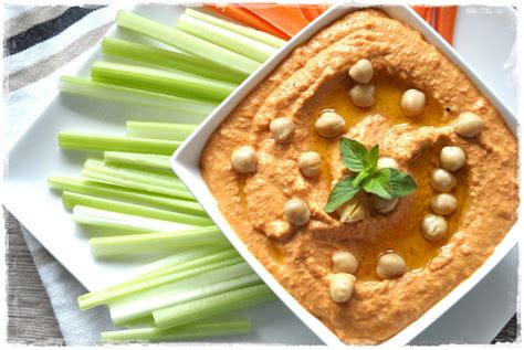 Roasted Red Pepper Hummus Cooking Goals