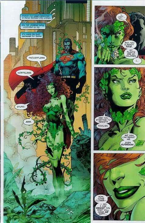 Ivy In Control Of Superman Poison Ivy Dc Comics Poison Ivy Comic