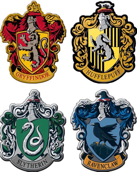 Hogwarts House Crest Ornaments Harry Potter Potions Hogwarts Houses