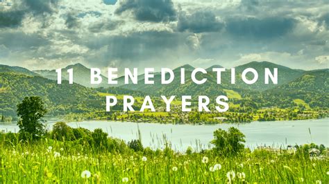 11 Benediction Prayers For Your Church