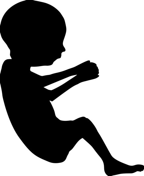 Clipart Baby Silhouette Picture 382271 Clipart Baby Silhouette