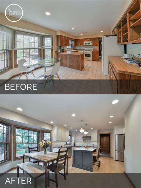 It depends on the size of your kitchen and what do you want your kitchen to look or function. Justin & Carina's Kitchen Before & After Pictures ...