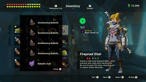 Breath of the wild (botw) for the nintendo switch. Fire Resistance Potion Recipe Zelda | Sante Blog