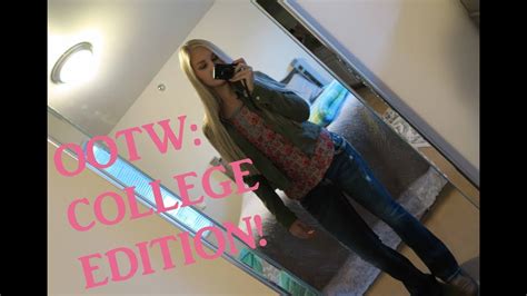 Ootw College ~4 Outfits~ Youtube